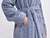 French Blue Air Weight Unisex Organic Robe by Coyuchi | Fig Linens