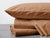 Fig Linens Organic Crinkled Sheet Sets - Coyuchi Organic Ginger Bedding 