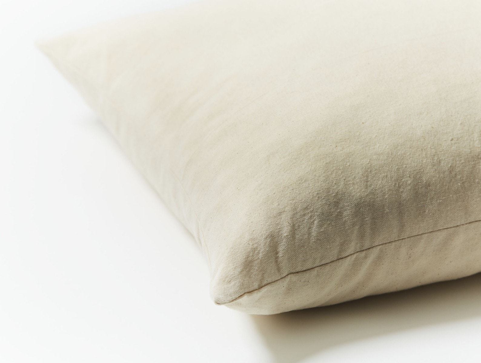 Undyed Organic Latex Decorative Pillow Insert by Coyuchi | Fig Linens 