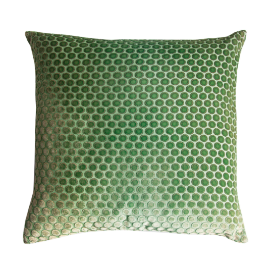 fig linens - kevin o&#39;brien studio dots pillow in grass
