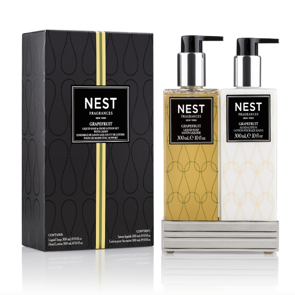 Grapefruit Soap &amp; Lotion Set with Tray by Nest | Fig Linens and Home