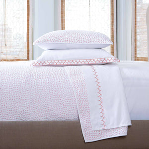 Hand Stitched Lotus Coverlets & Shams by John Robshaw | Fig Linens