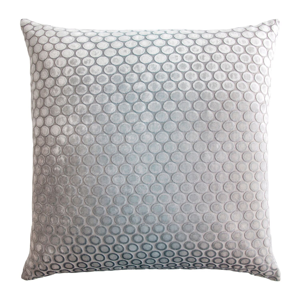 Dots Robin&#39;s Egg Velvet Pillows by Kevin O&#39;Brien Studio | Fig Linens