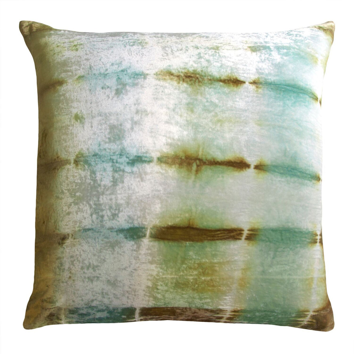 Ice Rorschach Velvet Pillow by Kevin O&#39;Brien Studio | Fig Linens