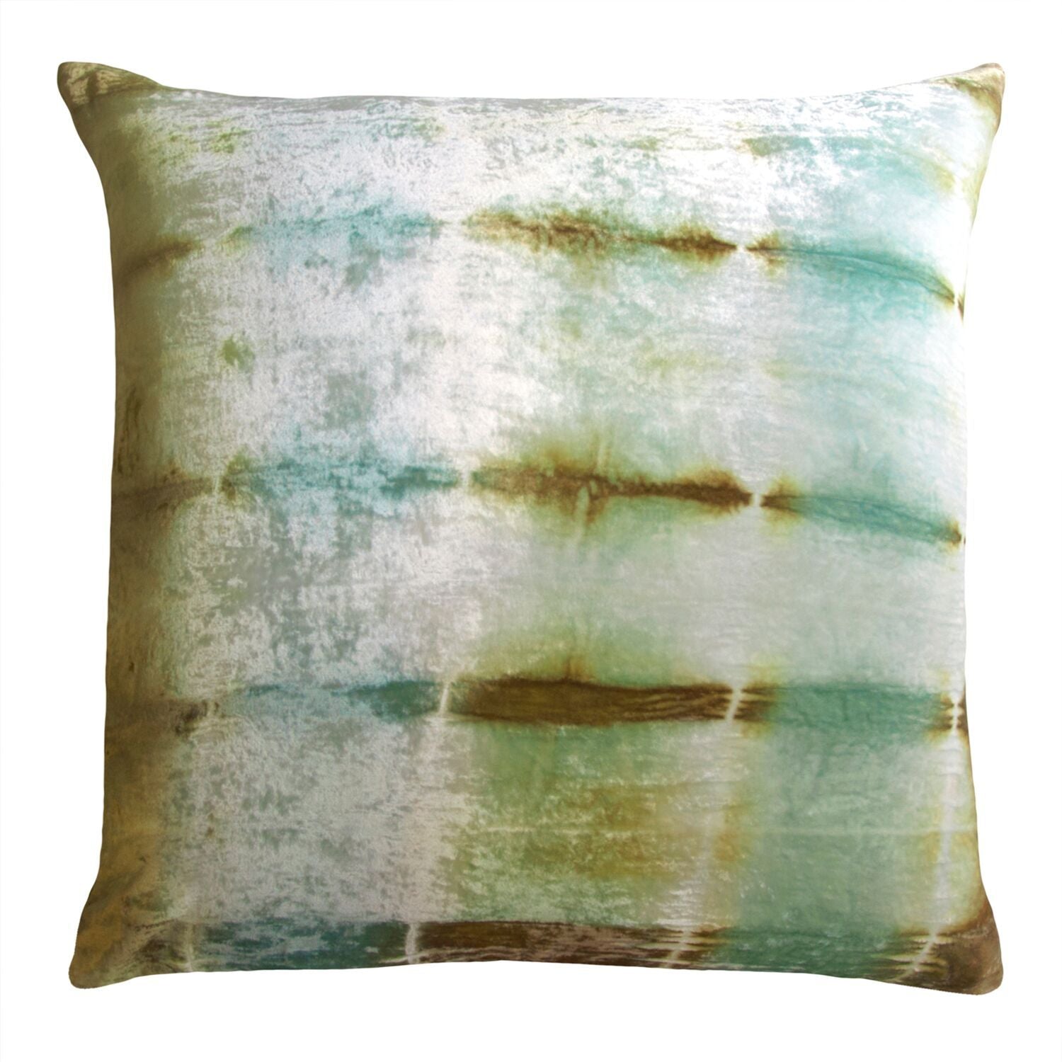 Ice Rorschach Velvet Pillow by Kevin O'Brien Studio | Fig Linens