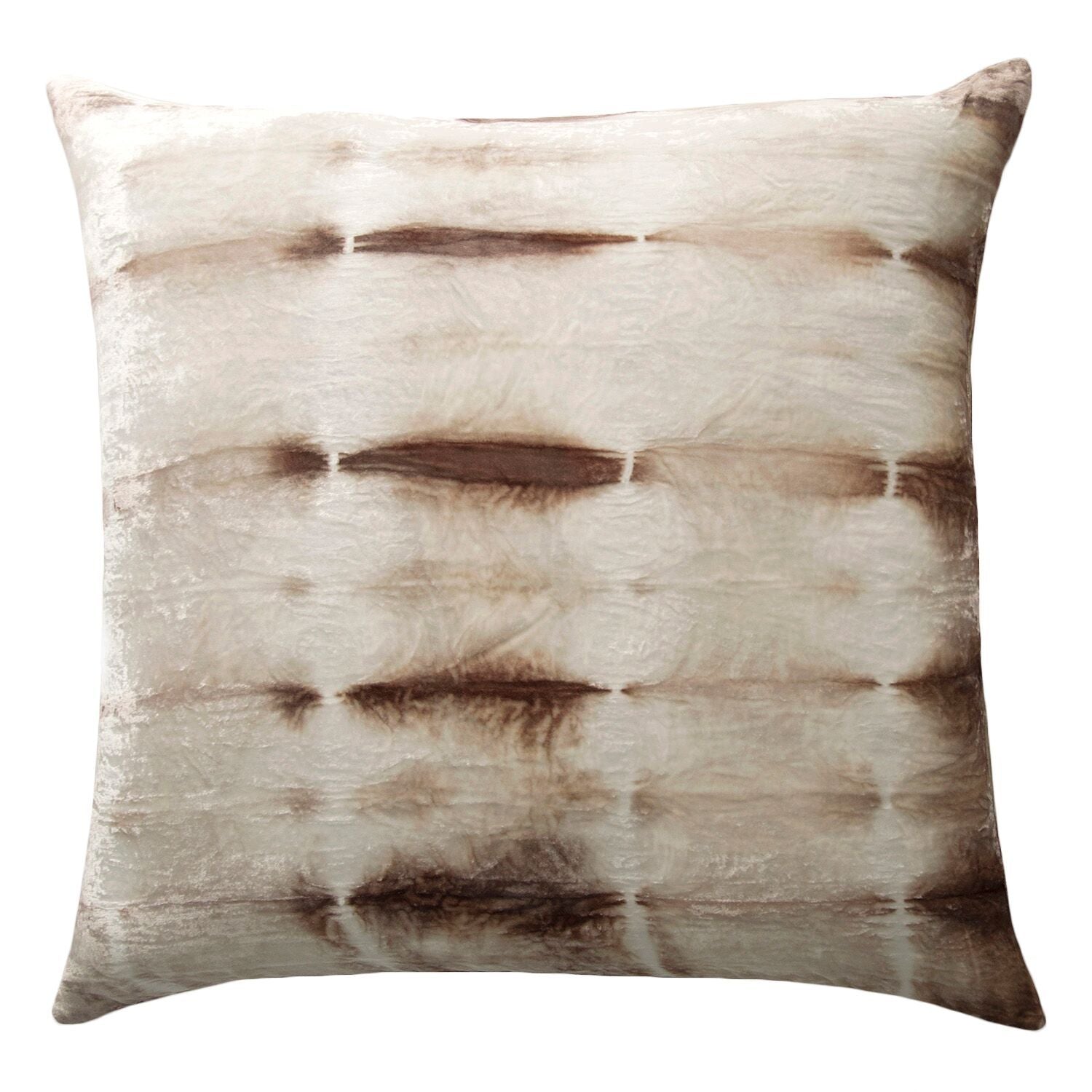 Cream Rorschach Velvet Pillow by Kevin O'Brien Studio | Fig Linens