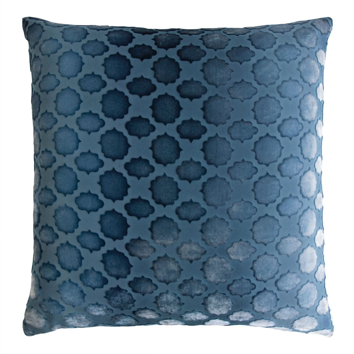 Mod Fretwork Square Velvet Pillows by Kevin O&#39;Brien Studio | Fig Linens