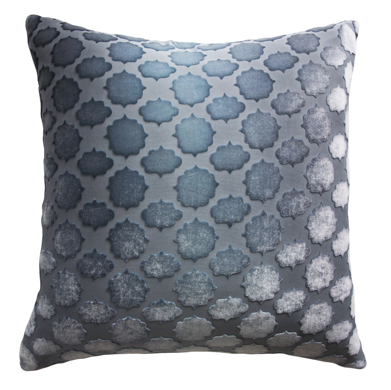 Mod Fretwork Velvet Pillows by Kevin O'Brien Studio | Fig Linens