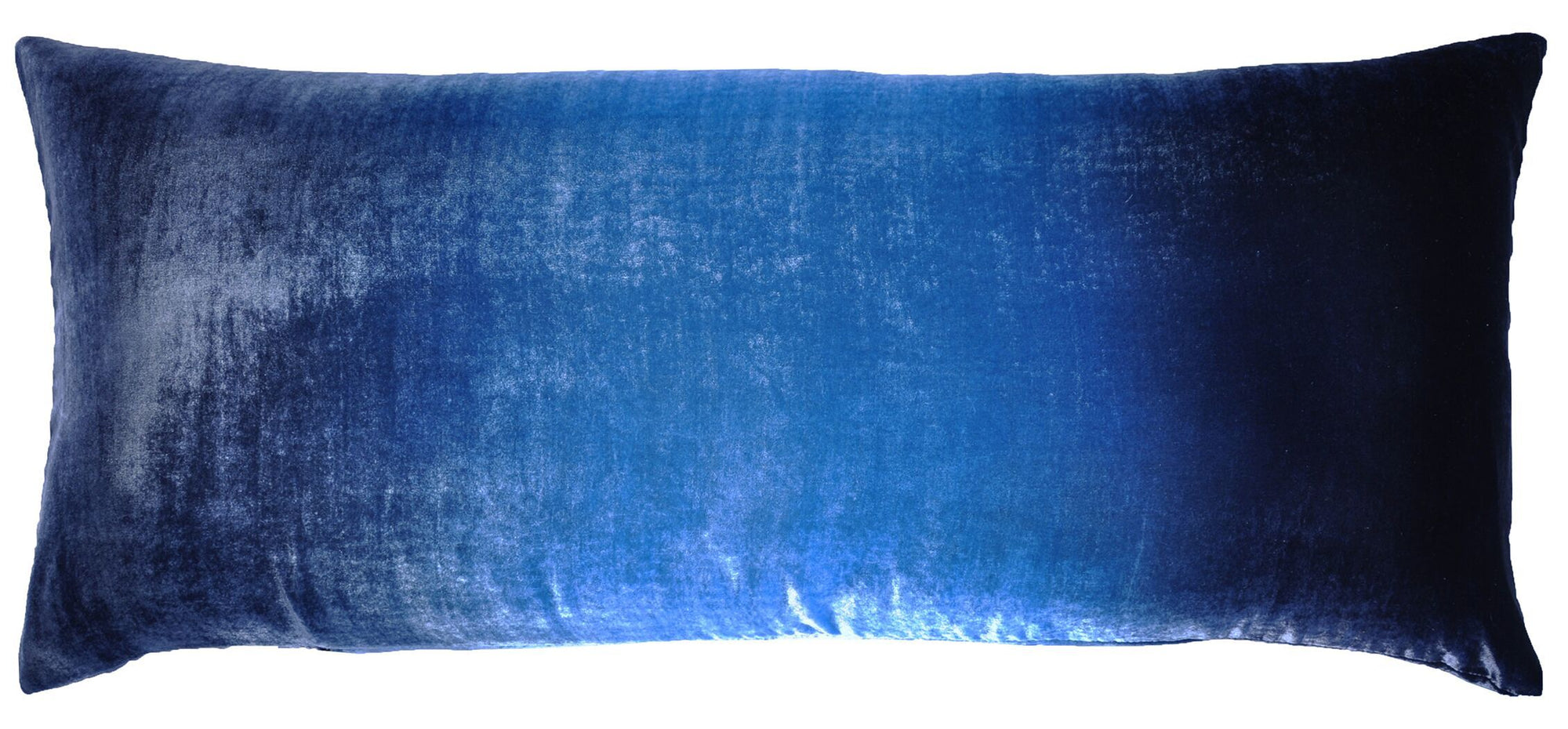Fig Linens - Ombre Midnight Velvet Pillows by Kevin O'Brien Studio