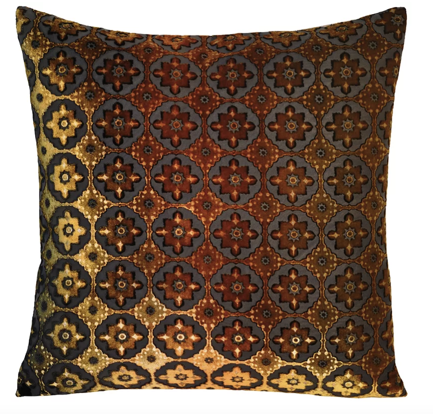 Small Moroccan Copper Ivy Pillows by Kevin O'Brien Studio | Fig Linens