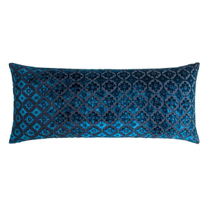 Small Moroccan Cobalt Pillows by Kevin O'Brien Studio | Fig Linens