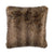 Large Chestnut Faux Fur Euro Pillow by Lili Alessandra | Fig Linens and Home