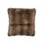 Chestnut Faux Fur Euro Pillow by Lili Alessandra | Fig Linens and Home