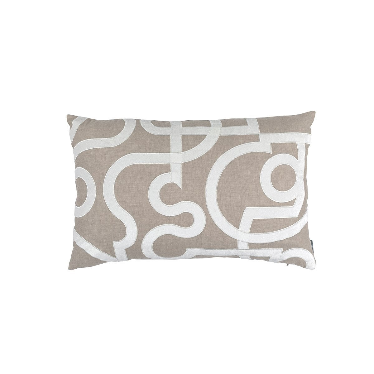 Small Geo Raffia Pillow by Lili Alessandra | Fig Linens and Home