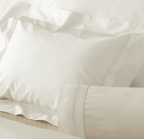 Lowell Ivory Bedding by Matouk | Fig Linens and Home