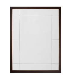 Mirror Image Home - Walnut &amp; Distressed Gold Eleven Panel Mirror | Fig Linens