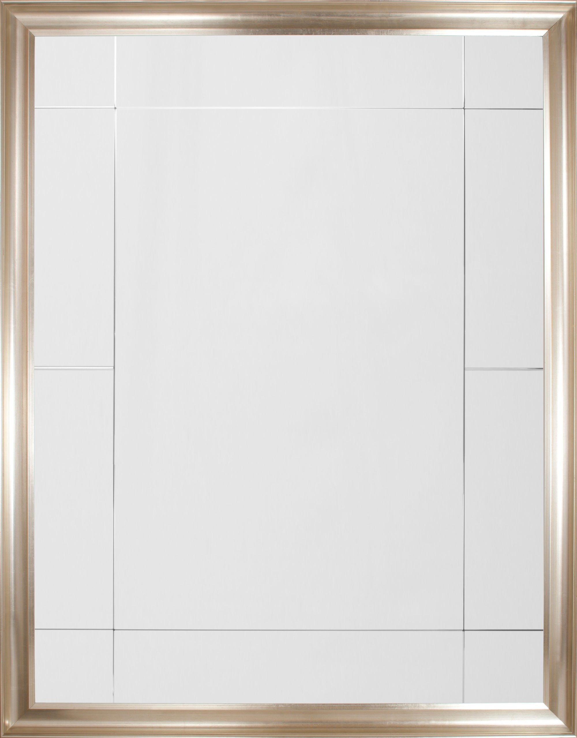 Mirror Image Home - Silver Leaf Eleven Panel Wall Mirror | Fig Linens 