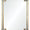 Mirror Image Home - Distressed Gold Leaf Mirror Framed Wall Mirror | Fig Linens