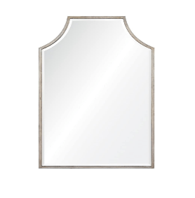 Mirror Image Home - Antiqued Silver Leaf Iron Mirror | Fig Linens 
