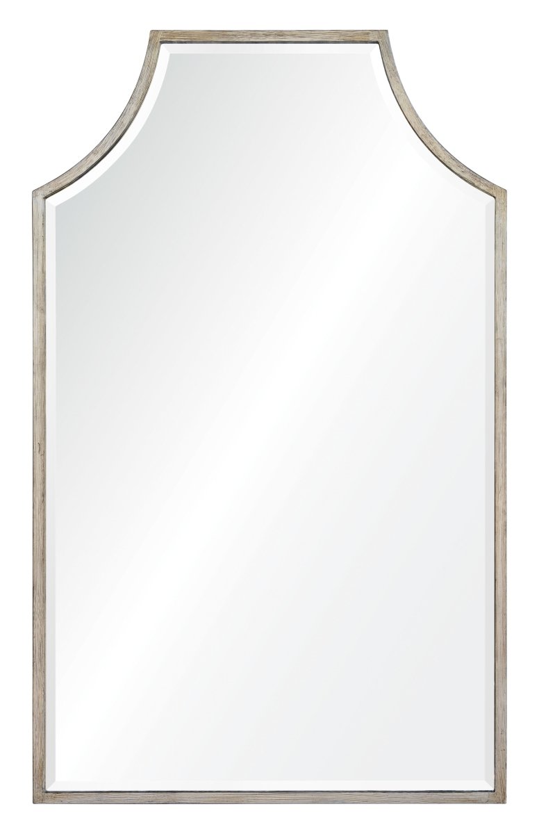 Antiqued Silver Leaf Iron Mirror by Mirror Image Home | Fig Linens 