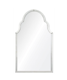 Framed Arch Mirror by Mirror Image Home | Fig Linens