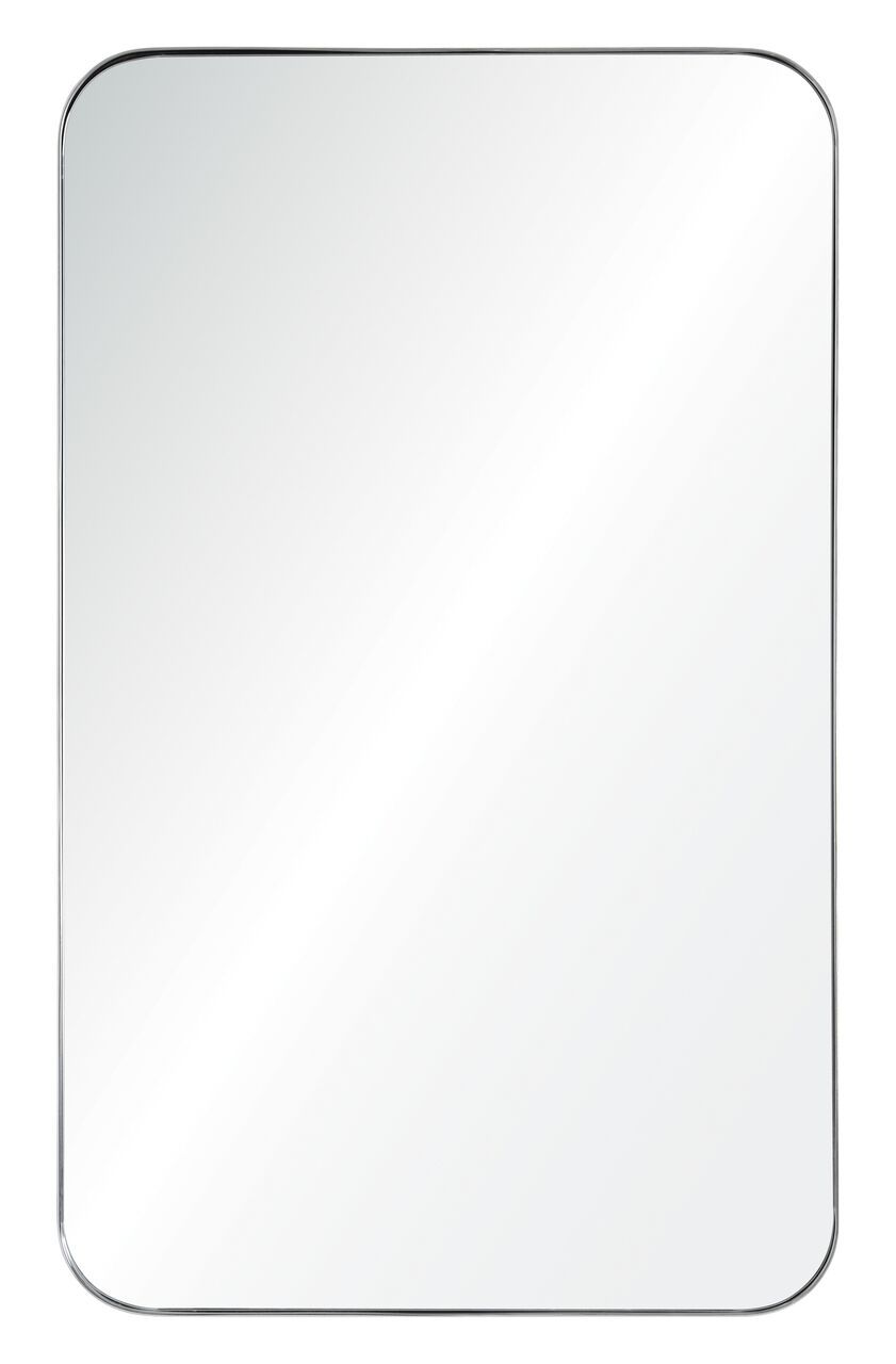 Polished Stainless Steel Wall Mirror by Mirror Image Home | Fig Linens