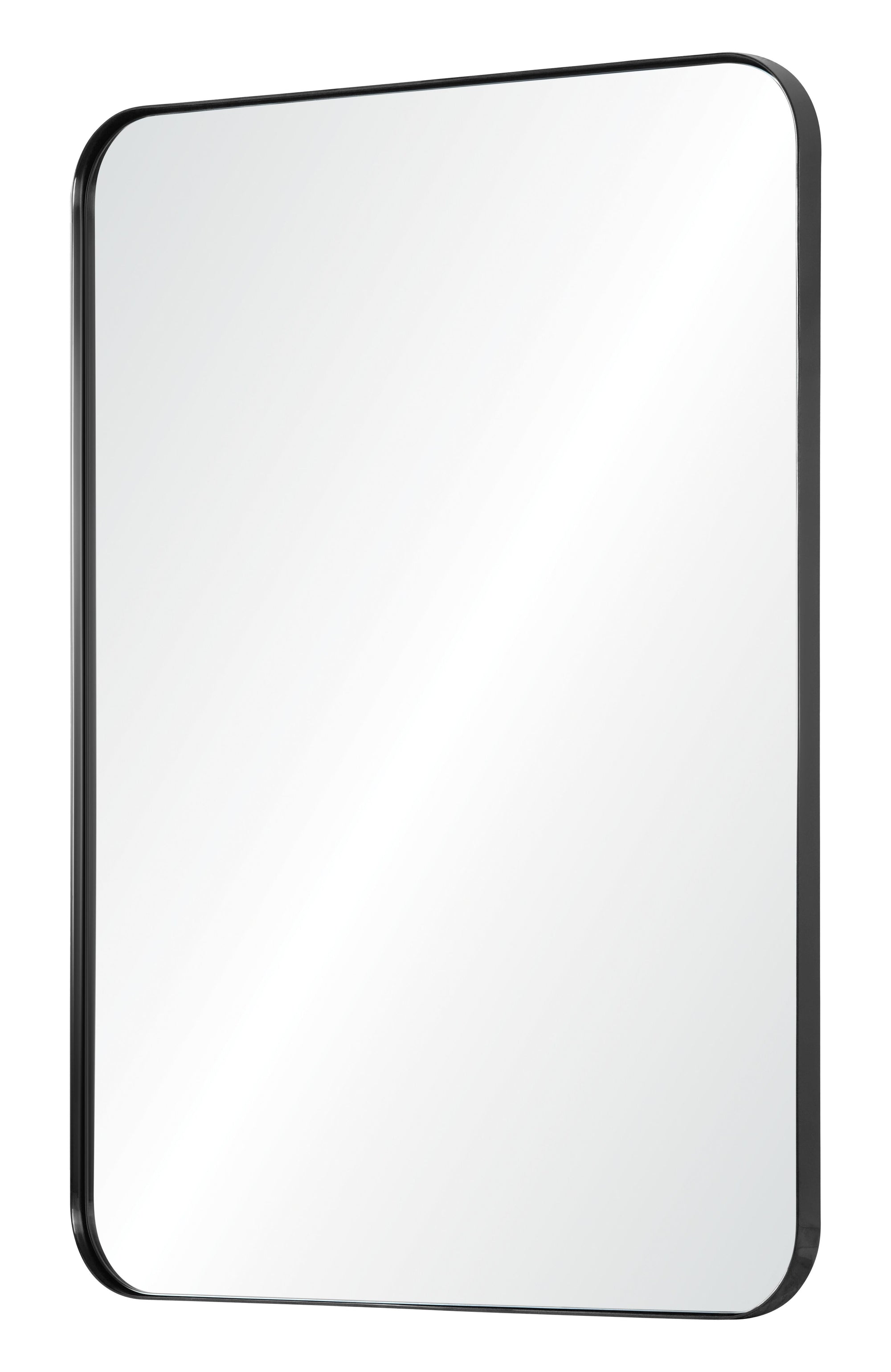 Black Nickel Large Wall Mirror by Mirror Image Home| Fig Linens
