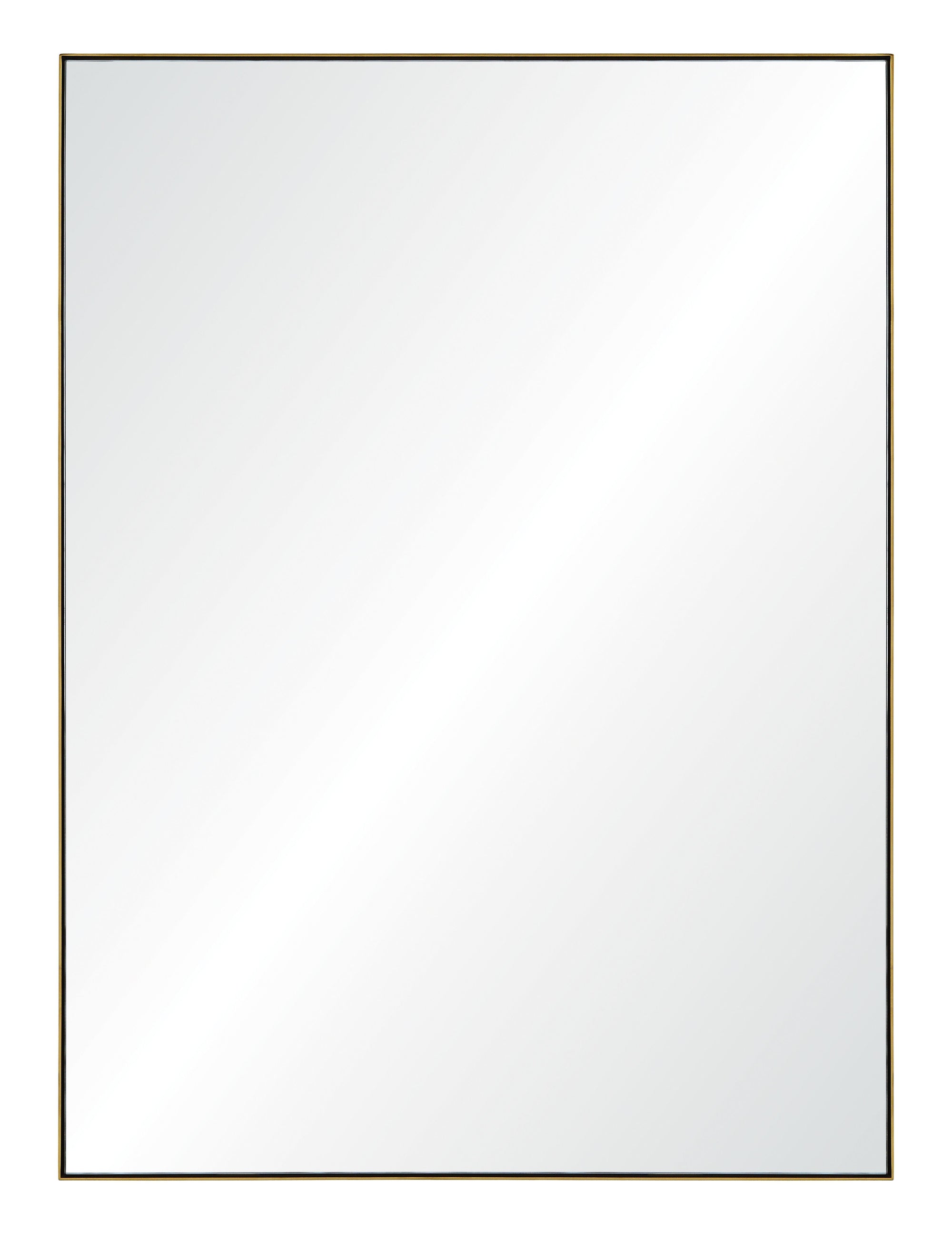 Mirror Image Home Luxury Home Decor, Burnished Brass Wall Mirror | Fig Linens 