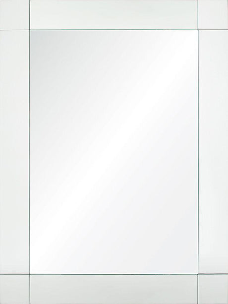 Mirror Image Home - Mirror Framed Panel Mirror | Fig Linens 