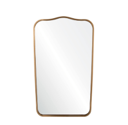Mirror Image Home - Antiqued Light Bronze Wall Mirror | Fig Linens 