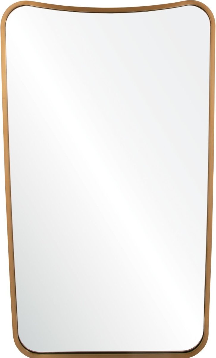 Decorative Wall Mirrors - Antiqued Light Bronze Wall Mirror | Fig Linens