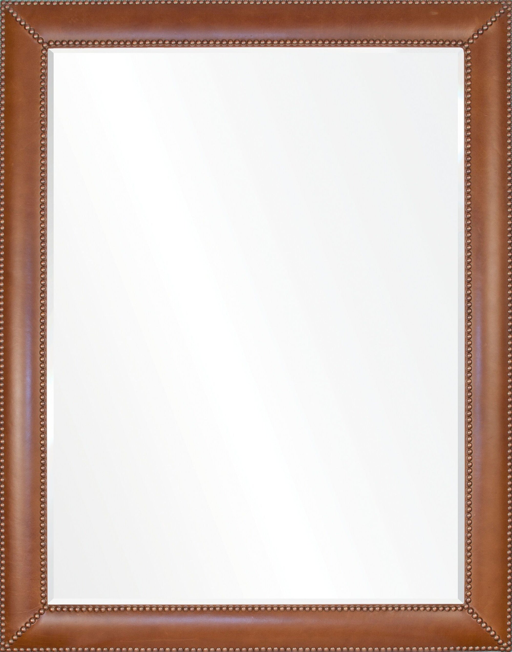 Accent Wall Mirror - London Leather Wall Mirror by Barclay Butera | Fig Linens