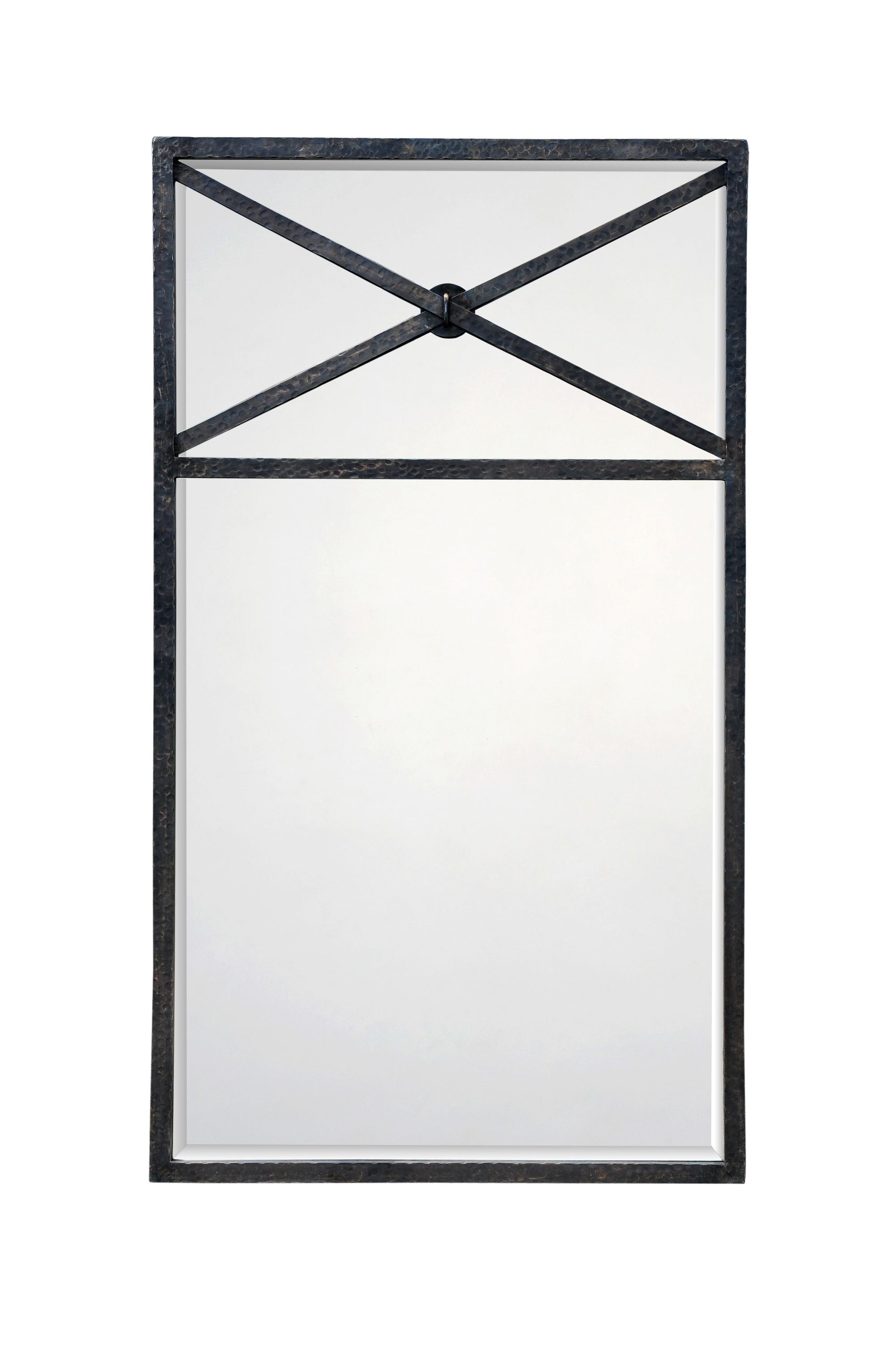 Contemporary Mirrors - Greco Light Burnished Iron Mirror by Michael S. Smith | Fig Linens