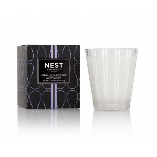 Cedar Leaf &amp; Lavender Classic Candle by Nest | Fig Linens