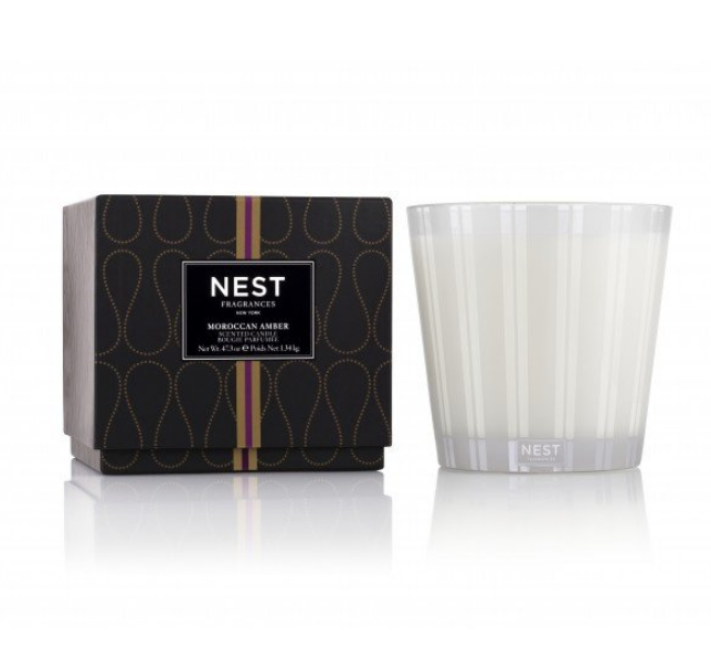 Moroccan Amber Luxury Candle by Nest | Fig Linens and Home