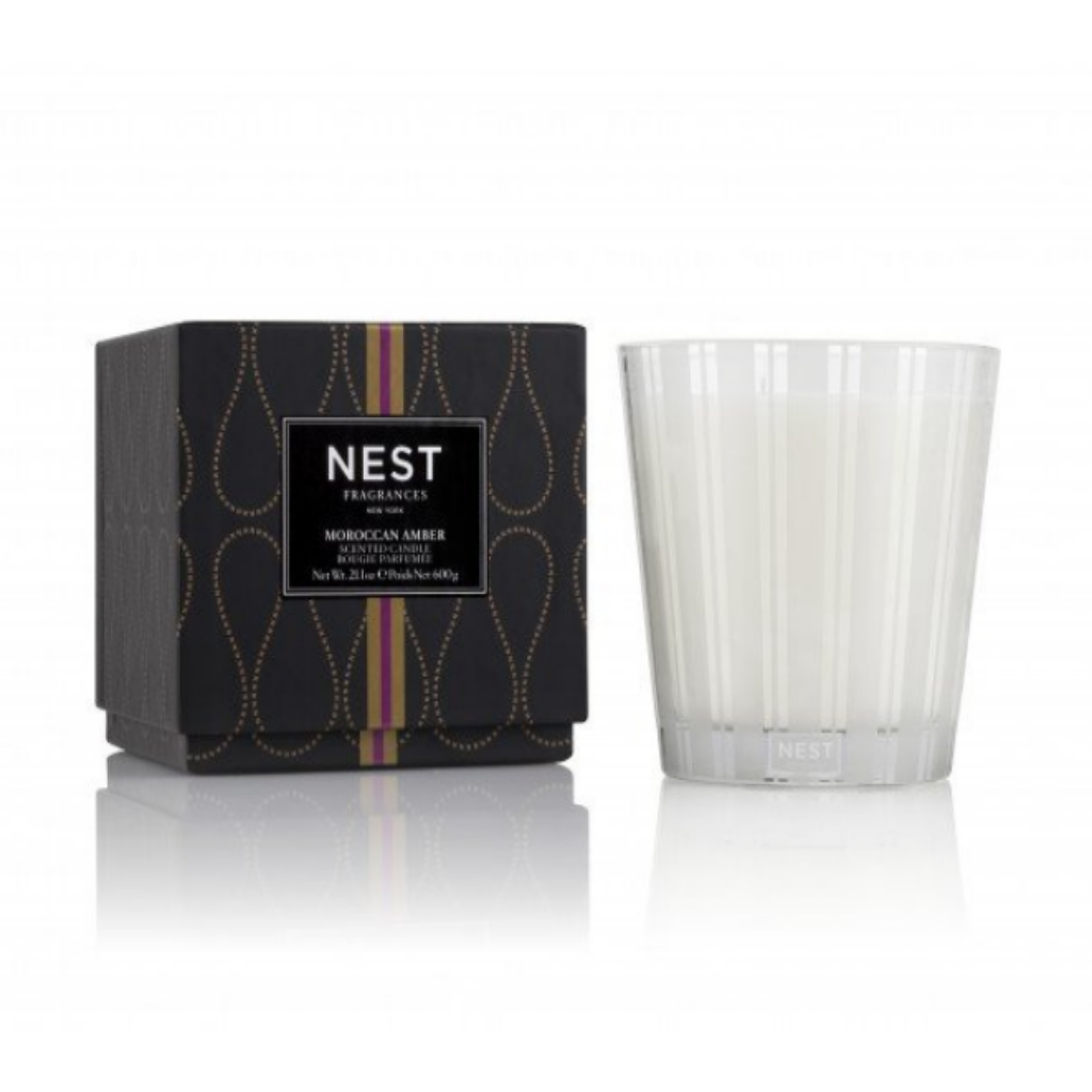 Moroccan Amber 3-Wick Candle by Nest | Fig Linens and Home