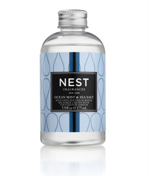 Fig Linens - Nest Fragrances - Ocean Mist and Sea Salt Diffuser refill