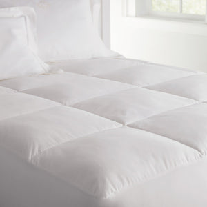 Fig Linens - Down Alternative Mattress Pad by Peacock Alley