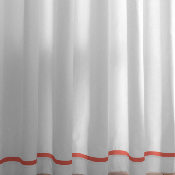 Pique II Shower Curtains by Peacock Alley Fig Linens FIG LINENS AND