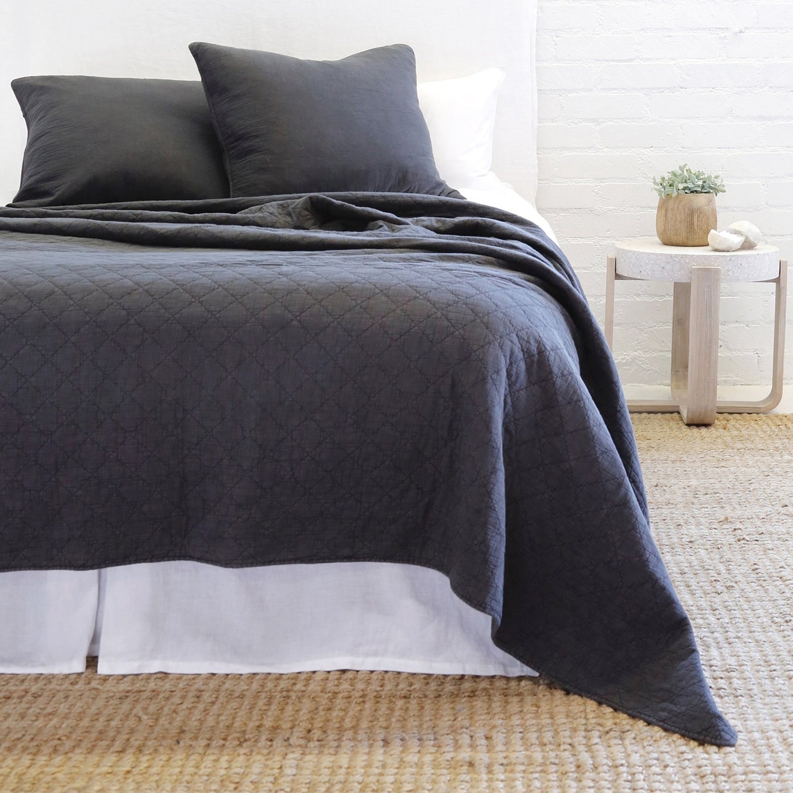 Pom Pom at Home - Huntington Midnight Coverlet Collection - Fig Linens
