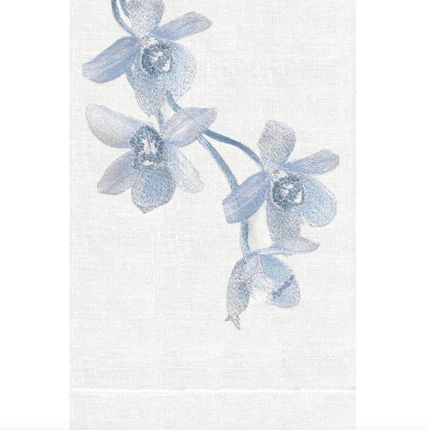Quartz Sunset Orchid Linen Guest Towels (Set of 2) | Fig Linens 