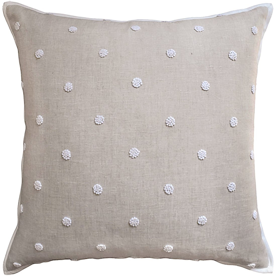 French Knot Embroidery Pillow bry Ryan Studio | Fig Linens 