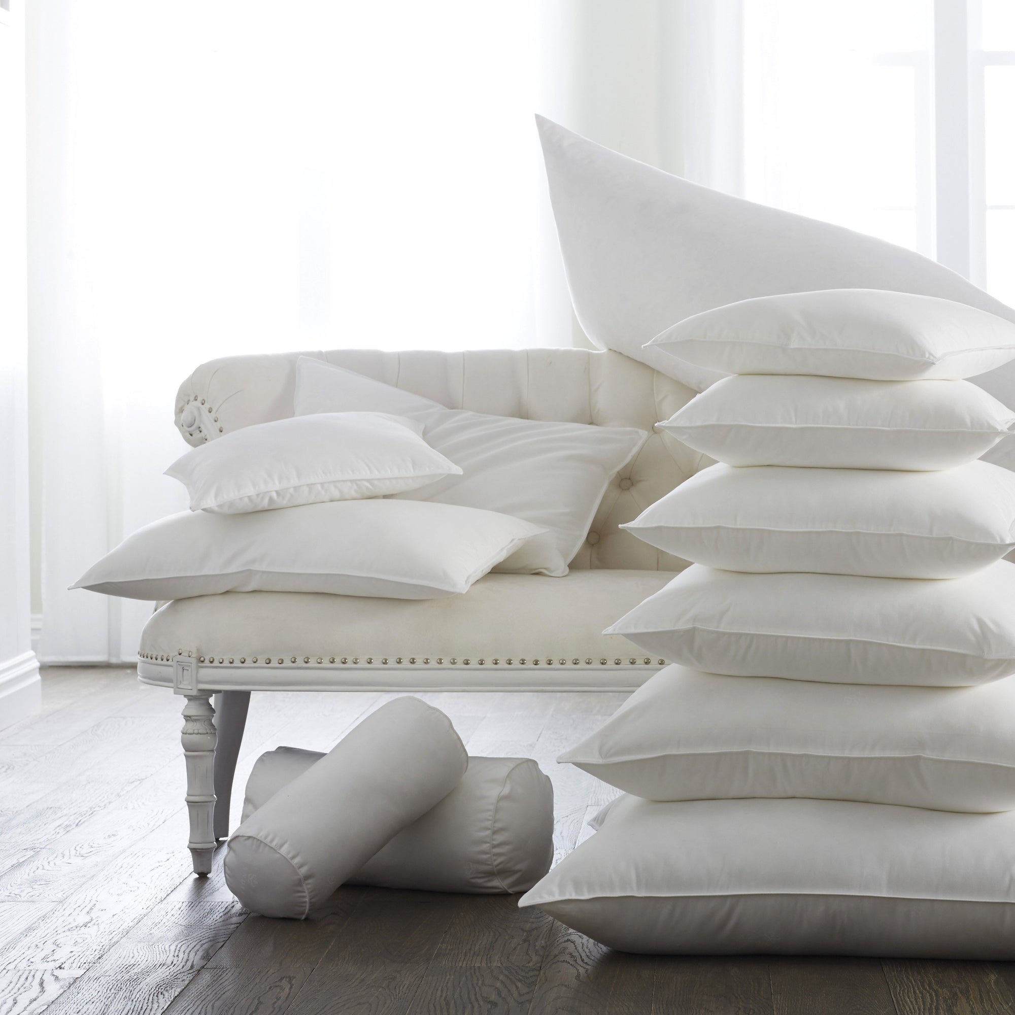 Feather Blend Pillow Inserts by Scandia Home | Fig Linens