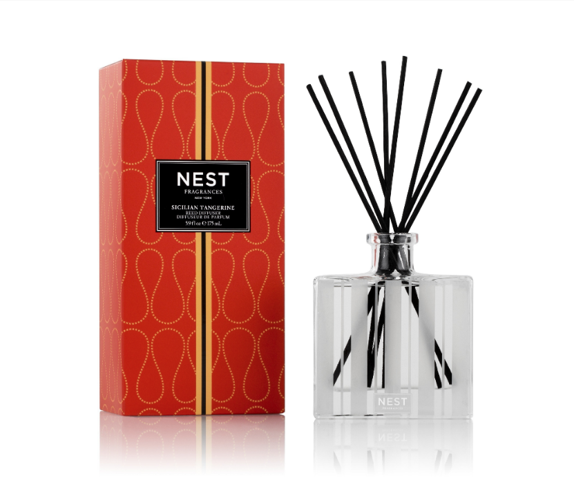 Sicilian Tangerine Reed Diffuser by Nest | Fig Linens