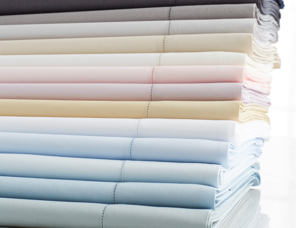 Stresa Flat Sheets by Scandia Home | Fig Linens and Home