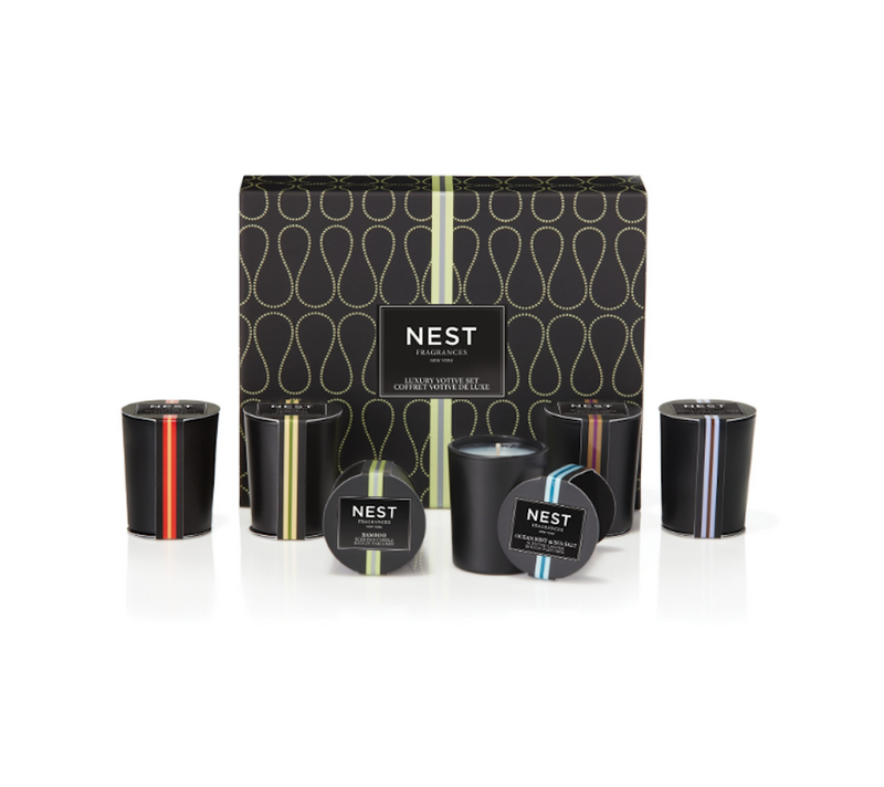 Luxury Votive Candle Set by Nest Fig Linens and Home FIG LINENS AND