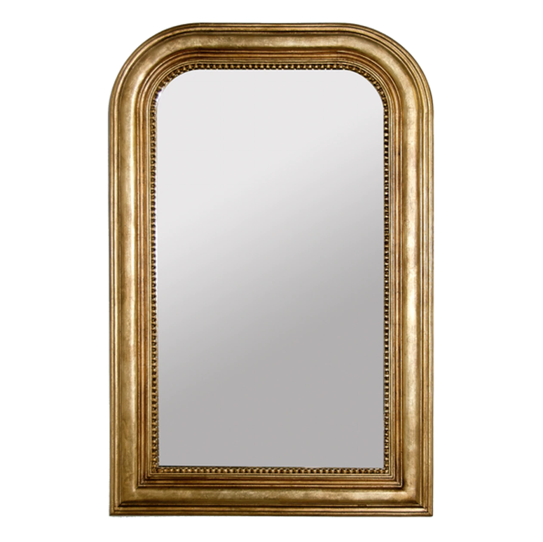 Waverly Gold Wall Mirror by Worlds Away | Fig Linens