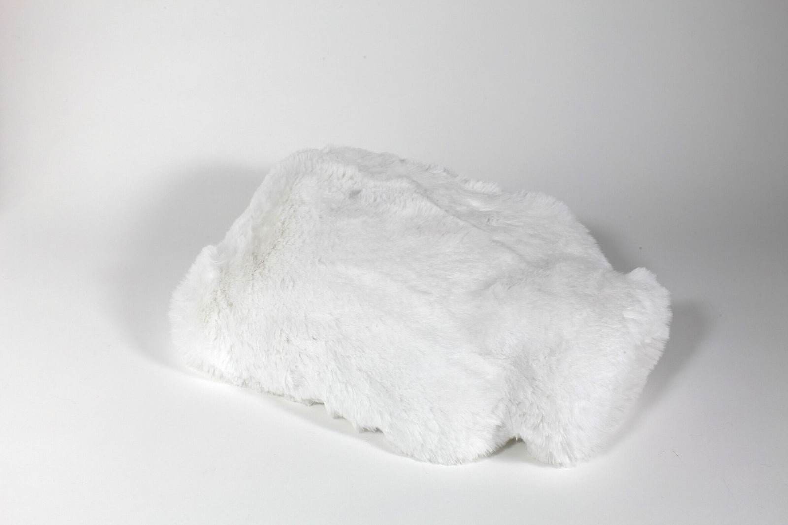 White Faux Fur Hot Water Bottle by Evelyne Prélonge | Fig Linens