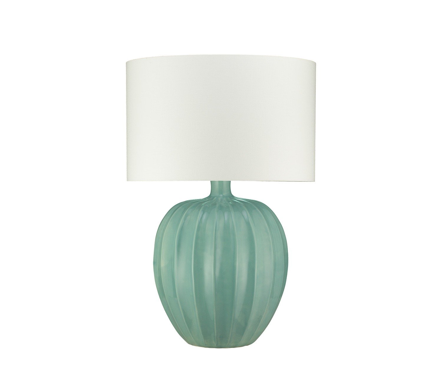 Kristiana Duck Egg Table Lamp by William Yeoward | Fig Linens