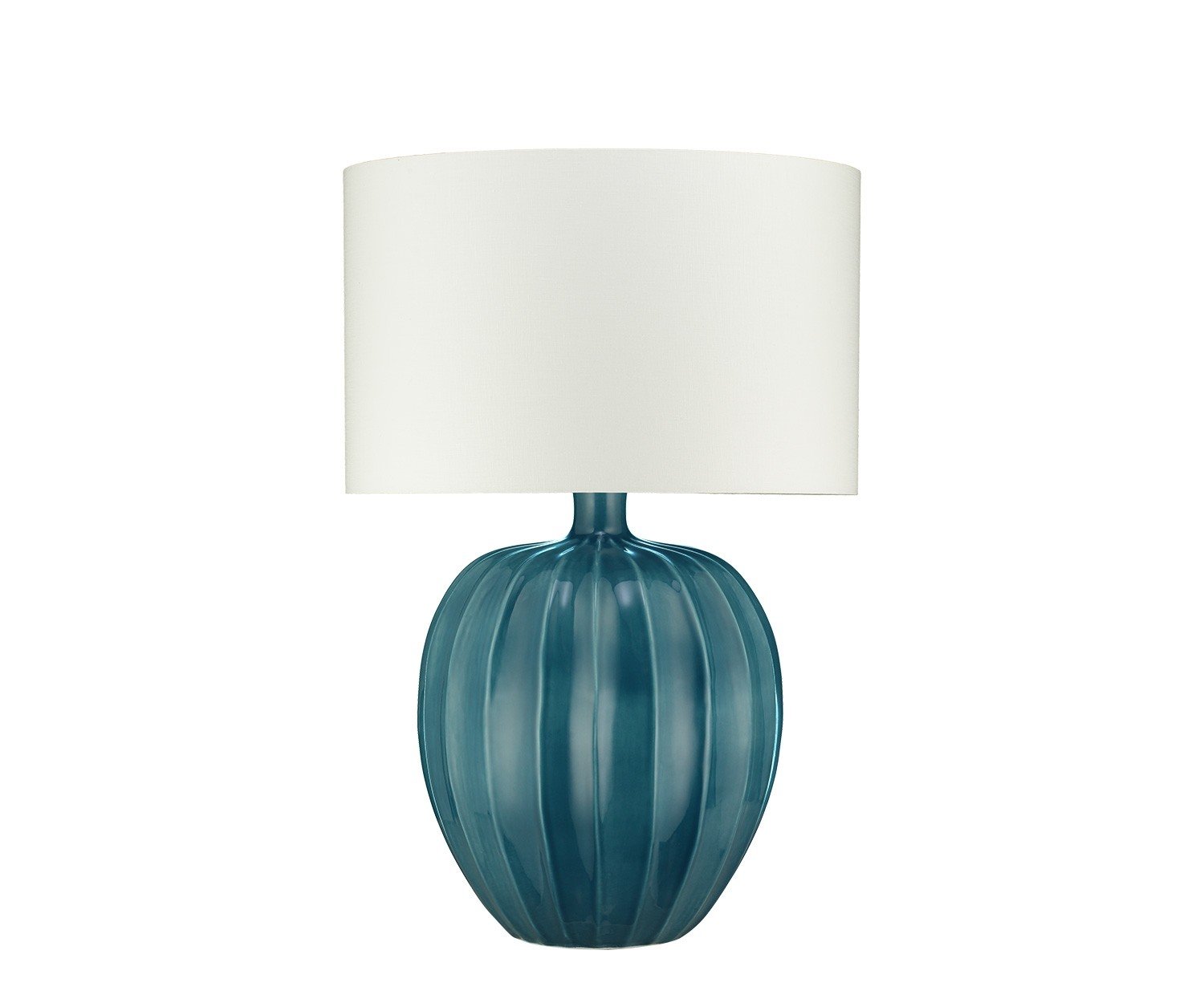 Kristiana Peacock Table Lamp by William Yeoward | Fig Linens 